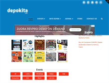 Tablet Screenshot of depokita.com